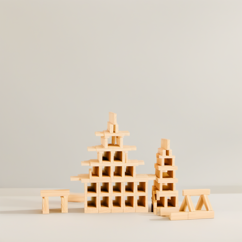 Junior Builders: Creative Block Projects - Beginner Friendly